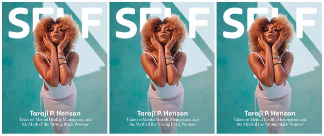 Image for article titled Feeling Herself: Taraji Talks Menopause, Mental Health, and Mature Relationships—and We Feel Seen