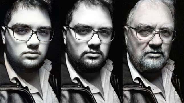 Tres edades distintas, una única foto auténtica