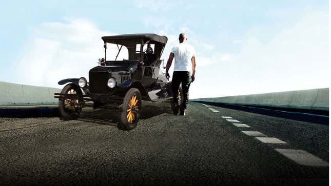 Image for article titled This Is What The Fast And The Furious Movies Would Be Like With The Main Cars Replaced With Model Ts