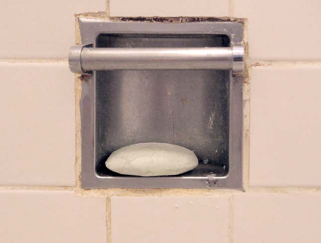 Image for article titled Sole Bar Of Soap Makes Circuit From Sink To Shower