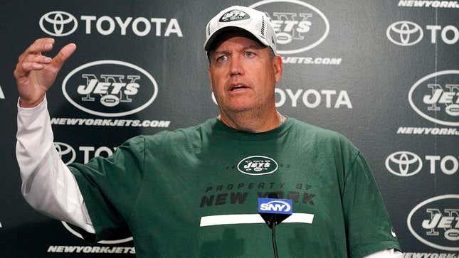 Image for article titled Rex Ryan On Jets Season: ‘Anything Short Of 6-10 Is A Failure’