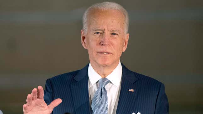 Image for article titled Biden Addresses Sexual Assault Allegations: ‘My Advisors Told Me To Say They Aren’t True’