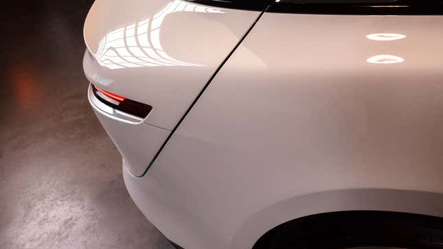 Image for article titled My Favorite Design Detail On The Beautiful Lucid Air EV Almost Didn't Make It To Production