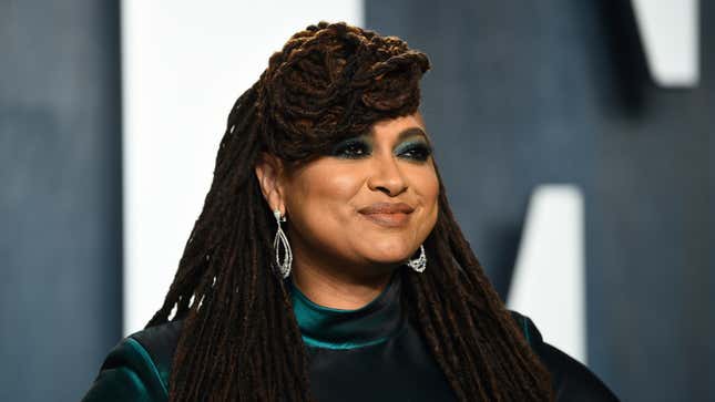 In this Sunday, Feb. 9, 2020, file photo, Ava DuVernay arrives at the Vanity Fair Oscar Party.