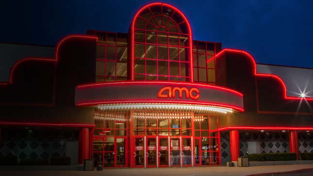An AMC theater.