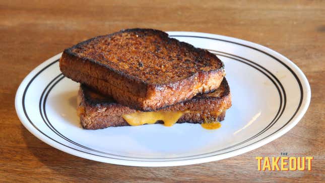 Image for article titled Slather grilled cheese exteriors with flavored mayo