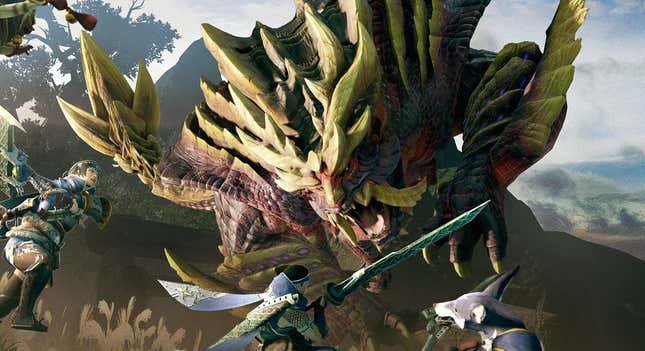 Image for article titled Japanese Company Creates &quot;Monster Hunter Holiday&quot; For New Game&#39;s Release