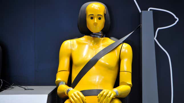 Image for article titled Women Are Dying in Car Accidents Because The Only Female Crash Test Dummy Weighs 110 Lbs.