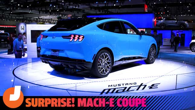 Ford's Amazing Mach-E Coupe Is The Biggest Surprise At The LA Auto Show