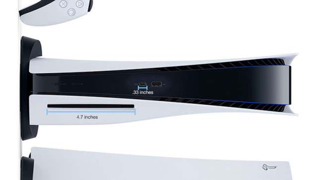 Imagen para el artículo titulado De acuerdo, la PS5 es grande, pero ¿cómo de grande exactamente?