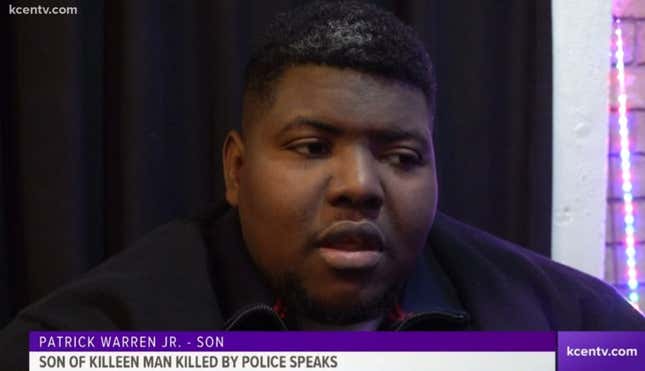 Image for article titled &#39;I Can’t Breathe Until I Know Justice is Happening&#39;: Son of Unarmed Black Man Killed by Texas Cop Speaks Out