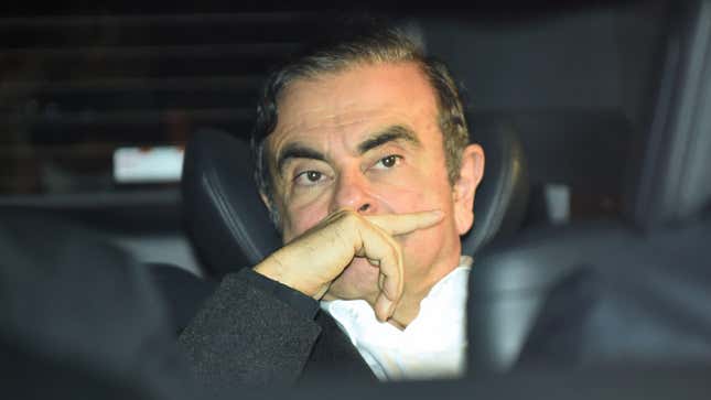 Image for article titled How A Former Green Beret, Black Roadie Cases, And Two Private Jets Got Carlos Ghosn To Lebanon [UPDATED]