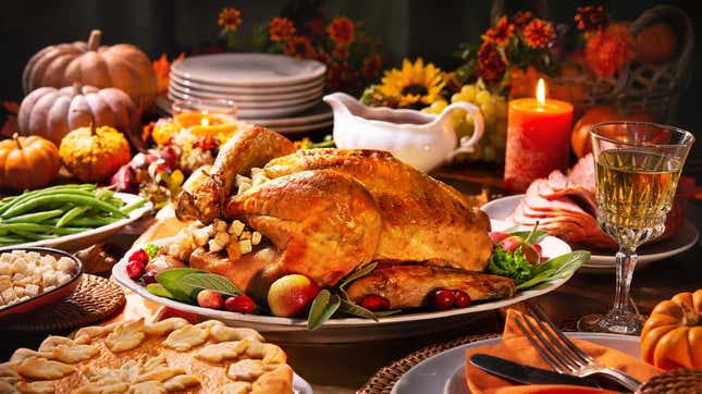 Image for article titled You can’t blame turkey for your Thanksgiving food coma anymore