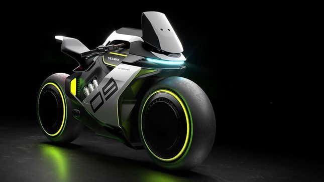 Image for article titled Segway Says It&#39;s Going To Make An Electric Motorcycle With a Radical Difference