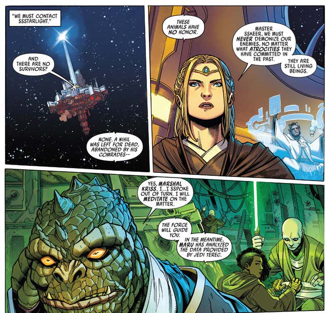 Star Wars: The High Republic's Trandoshan Jedi Has Anger Issues