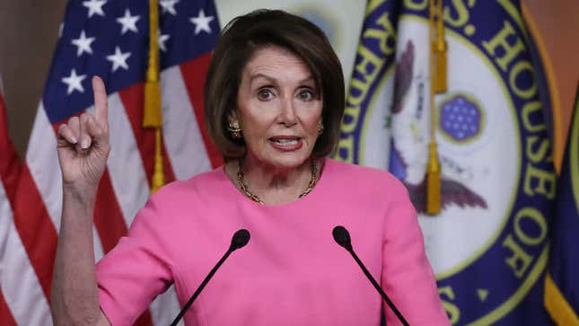 Image for article titled Facebook Scrambles for a Middle Ground on Misleading Video of Nancy Pelosi