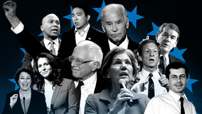 Image for article titled Yang Extends His 15 Minutes, Buttigieg Is Still Serving His Penance and Michael Bennet Is Finally in It: 2020 Presidential Black Power Rankings, Week 27