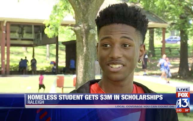 Image for article titled Homeless Student Awarded $3 Million in Scholarships, Named Valedictorian
