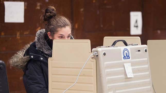 Image for article titled Confounded Pollsters Admit There No Way Of Predicting Mercurial Behaviors Of Beguiling Female Vote