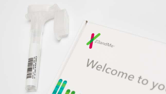 Image for article titled 23AndMe Forensic Kit Informs Customer What Crimes He’s Committed