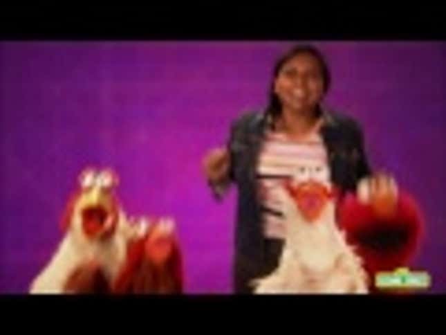 Mindy Kaling and Elmo Are the Cutest-Ever Dance Partners