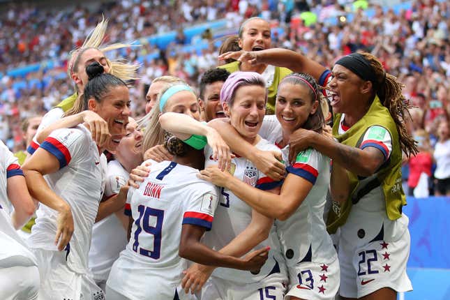 Image for article titled USWNT Turned The Netherlands Into Freshly Squeezed Orange Juice And Won The Women&#39;s World Cup