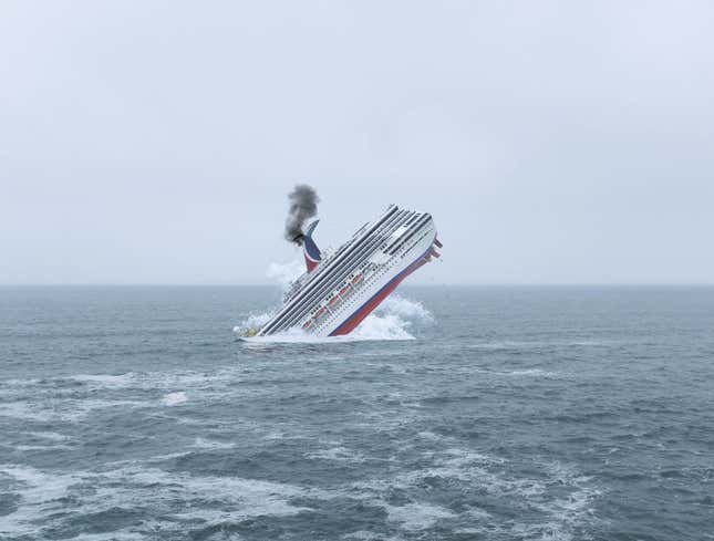 Image for article titled Carnival Sinks Cruise Ship Rather Than Letting It Fall Into Coronavirus’ Clutches