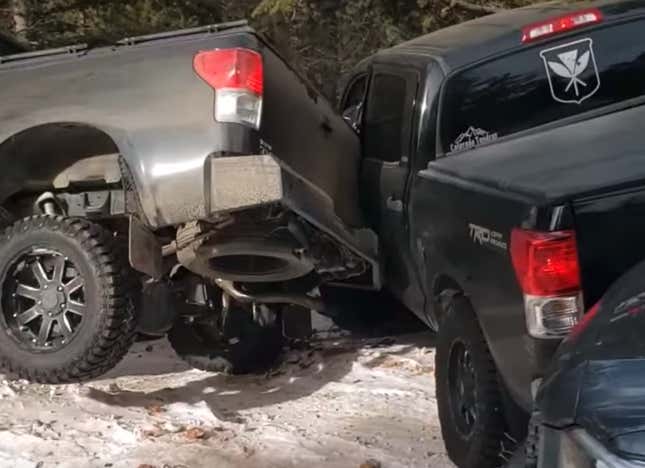 Here's How Four Toyota Tundras Ended Up Crashed And Stranded In The ...