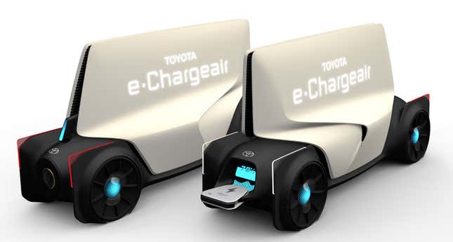 Image for article titled Toyota Goes All-Out Bonkers At The Tokyo Motor Show With Robots And Flying Brooms