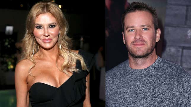 Image for article titled Brandi Glanville Has Discovered Her Armie Hammer Thirst Tweet Was the Worst Idea