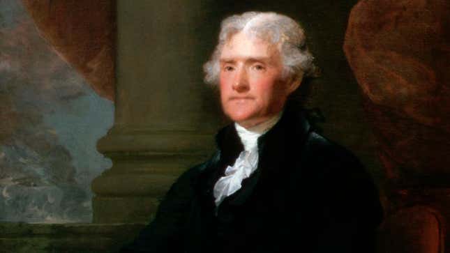 Image for article titled Historians Discover Thomas Jefferson May Have Secretly Fathered Multiple Other Countries