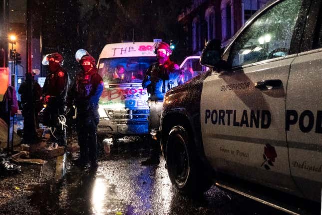 Image for article titled Judge Finds Portland, Ore., Violated Order Restricting Police Use of ‘Less-Lethal’ Munitions Against Protesters