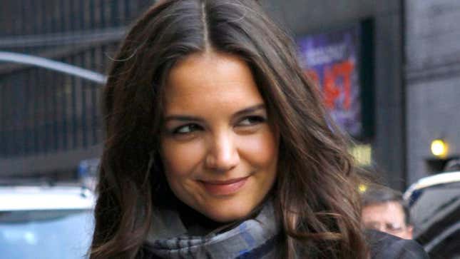 Image for article titled Katie Holmes Glad She Can Finally Practice Scientology In Peace