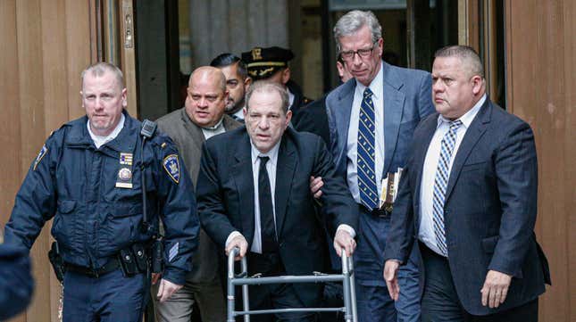 Image for article titled Harvey Weinstein Can Stay His Ass in Prison While Appealing His Rape Conviction