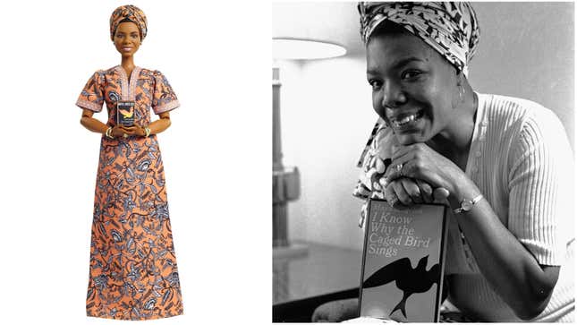 Image for article titled And Still She Rises: Dr. Maya Angelou Is One of Barbie&#39;s &#39;Inspiring Women&#39;