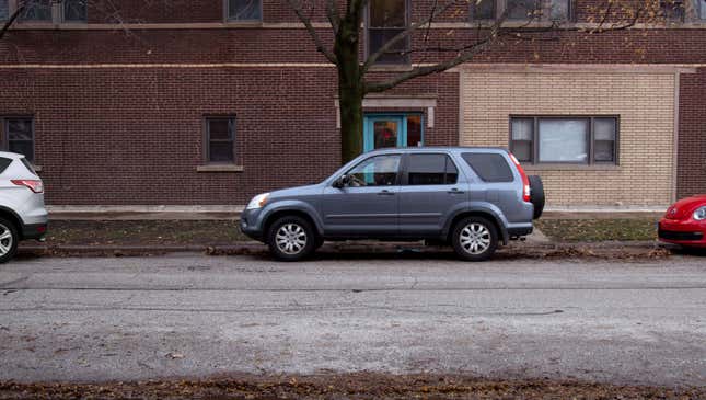 Image for article titled Man Parallel Parking Tries To Leave Enough Room Between Cars To Infuriate Other Drivers Into Just Giving Up