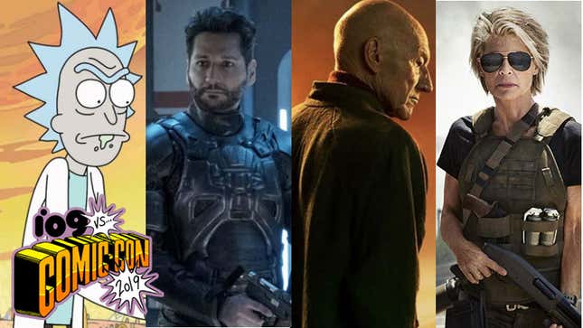 Rick and Morty, The Expanse, Star Trek: Picard, and Terminator: Dark Fate are all coming to Comic-Con.