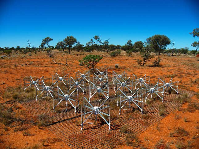 Una de las “baldosas” del WMA en Australia.
