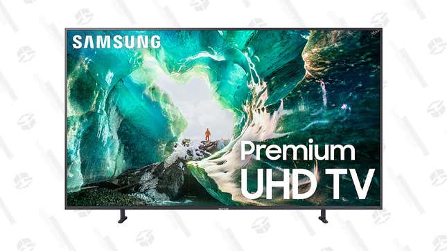 Samsung 82" RU8000 4K HDR Smart TV | $1,400 | Amazon