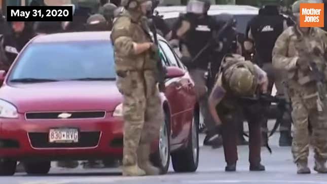Image for article titled Videos Show Minneapolis Cops Slashing Tires Of Medical Workers, Media And Protesters