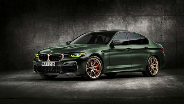 Image for article titled The Lighter 626-HP 2021 BMW M5 CS Doesn&#39;t Come Cheap