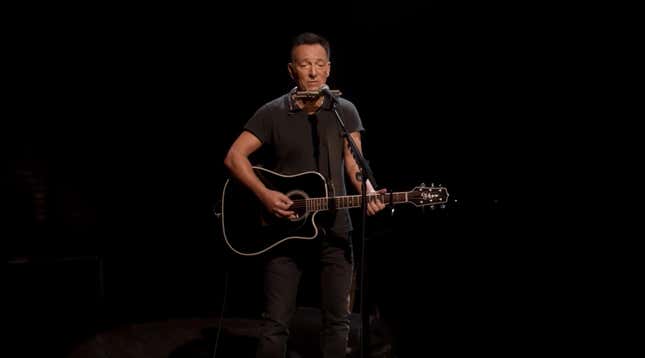 <em></em>The Boss comes to Netflix in this emotional trailer for <i>Springsteen On Broadway</i>