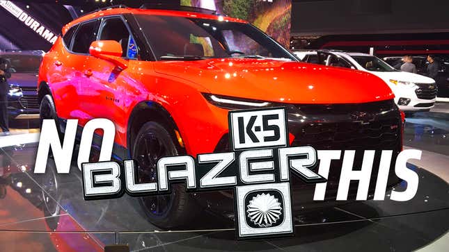 Image for article titled The 2020 Chevy Blazer Is So Disappointing It Hurts a Bit