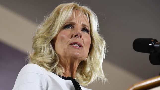 Image for article titled Jill Biden Urges Democratic Voters To Ignore Which Candidates Are Mentally Sharp Enough To Finish Complete Sentences For Good Of Party