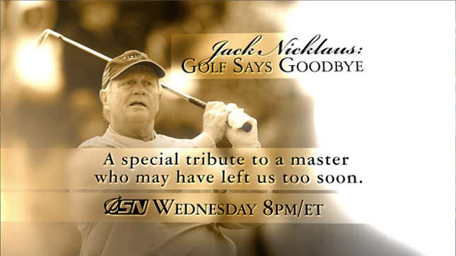 Image for article titled Jack Nicklaus: Portrait Of A Still-Living Golf Legend