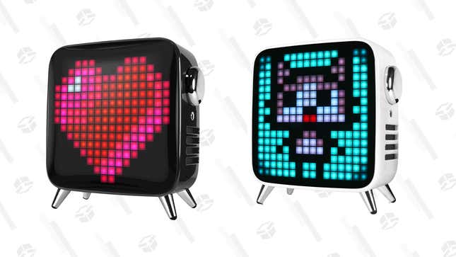 Divoom Tivoo Max Bluetooth LED Speaker (Red) | $120 | Amazon
Divoom Tivoo Max Bluetooth LED Speaker (Black) | $128 | Amazon
Divoom Tivoo Max Bluetooth LED Speaker (White) | $190 | Amazon