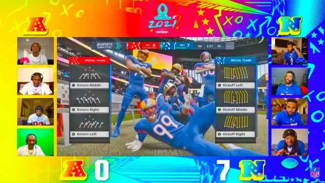 Please turn this Pro Bowl Madden stream into a regular thing