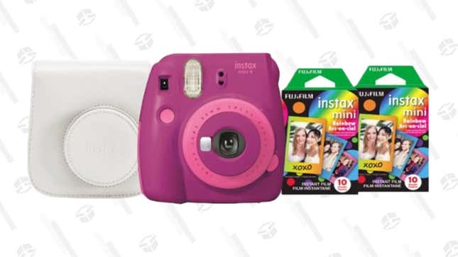 Fujifilm Instax 9 Instant Film Camera Bundle | $50 | Best Buy
