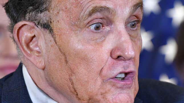 Image for article titled Rudy Giuliani Is Leaking [UPDATE]