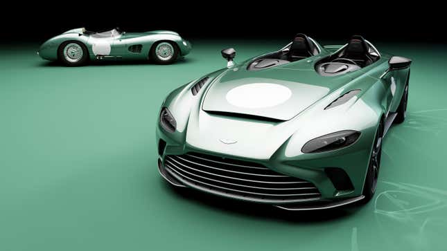 Image for article titled Aston Martin&#39;s Limited Edition V12 Speedster Is A Modern DBR1